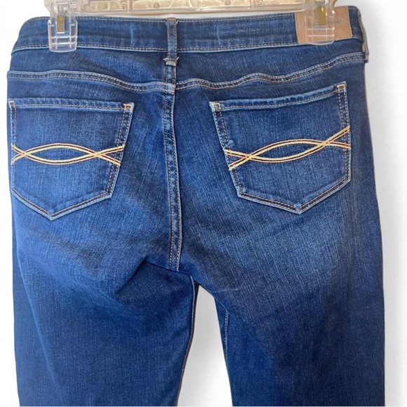 Abercrombie & Fitch Dark Wash Skinny Jeans Size 6R Stretch Denim - Picture 3 of 9